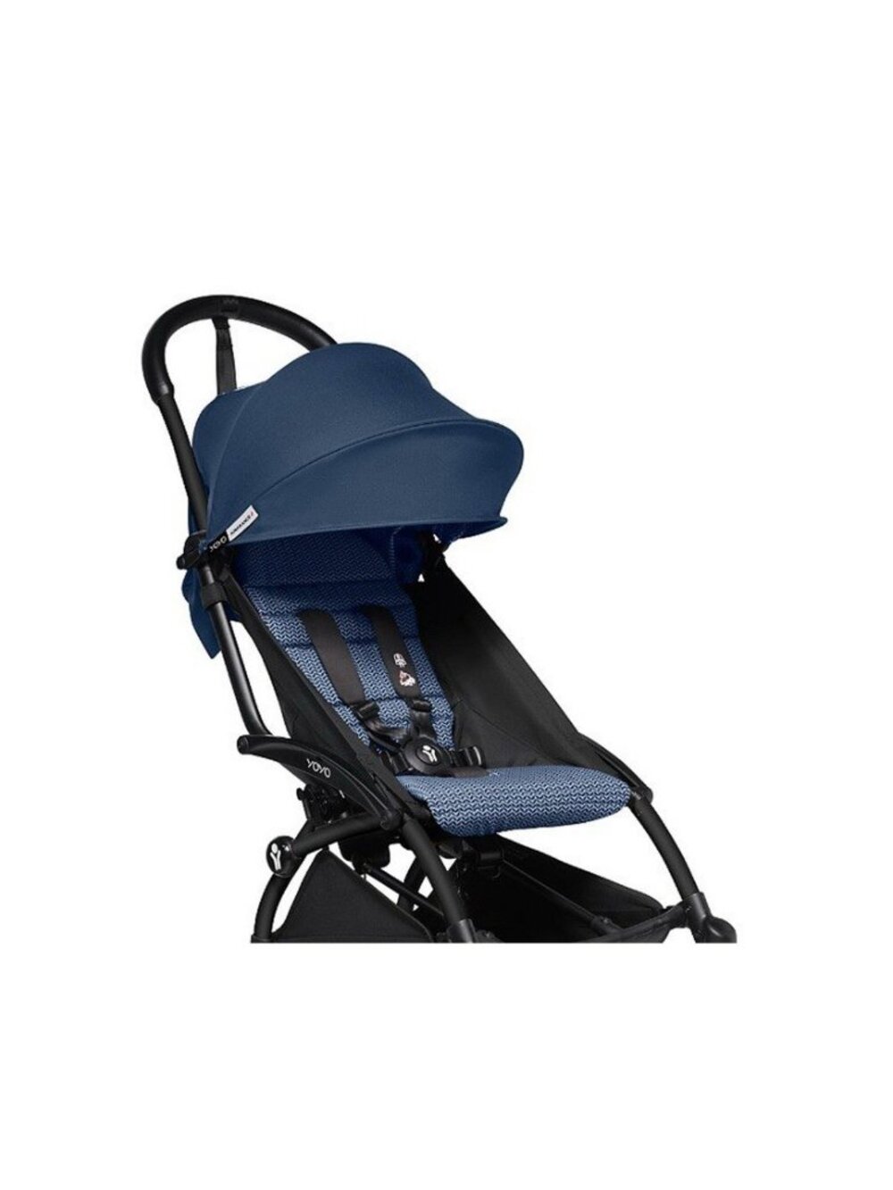 BNIB Babyzen YOYO 6+ Color Pack - Canopy and Seat Fabric Navy Air France